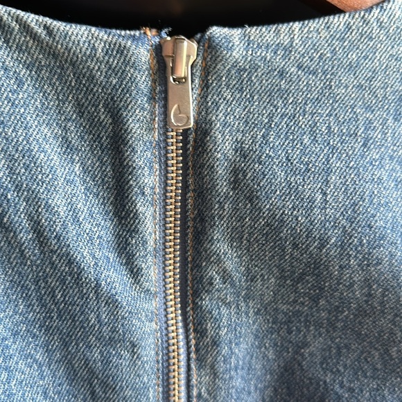 NEW Miss Sixty – Rochie Asymmetrical Denim Dress - Picture 11 of 14